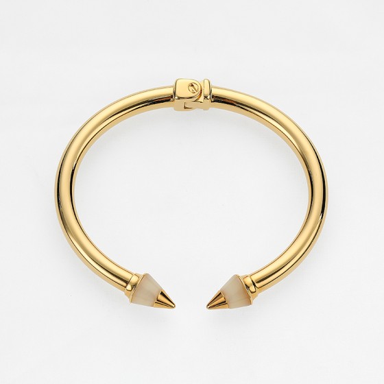 Mintitan Metal Tip Stone Bracelet