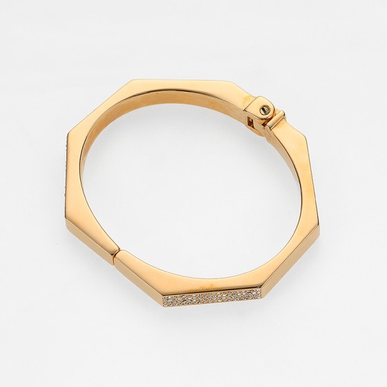 Mini Octagon Crystal Bracelet