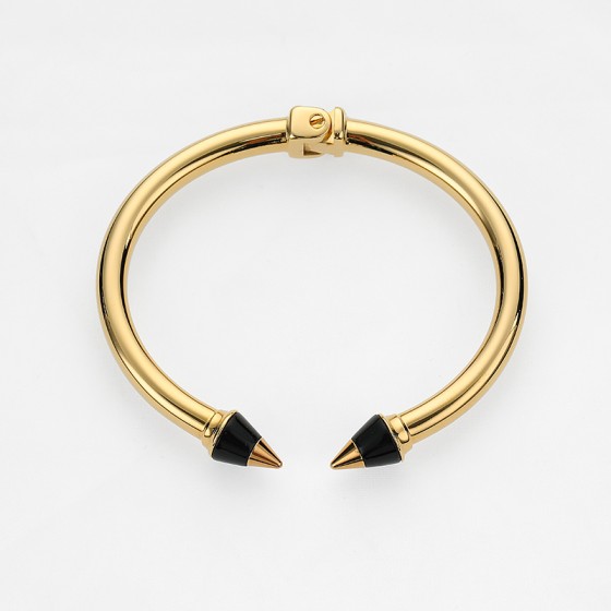 Mintitan Metal Tip Stone Bracelet