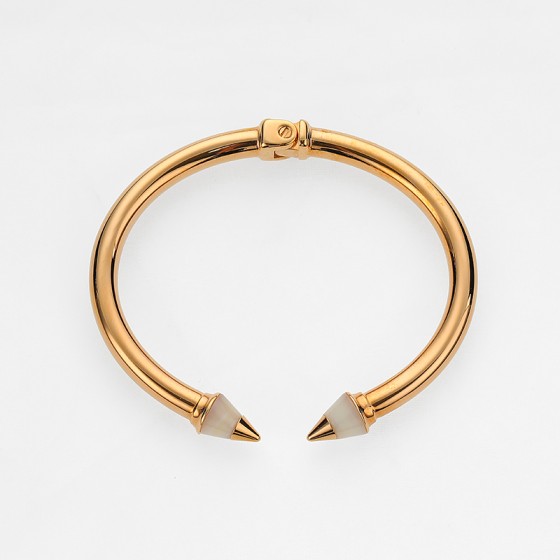 Mintitan Metal Tip Stone Bracelet