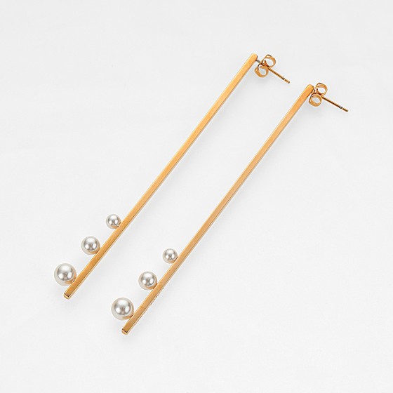Mini Nami Bar Earring Short