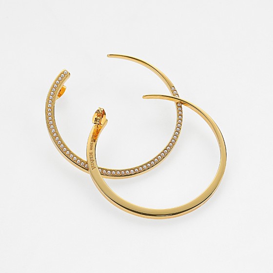 Moon Pearl Earrings